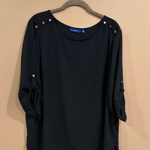Apt. 9 Women's Elegant Black Blouse